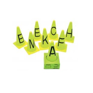 Générique Cônes De Dressage Avec Lettres - Marqueurs Sportifs Pour