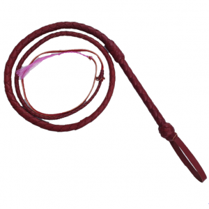 Red Hide Bull Whip