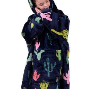 Thomas Cook Kid’s Cactus Print Snuggle Hoodie