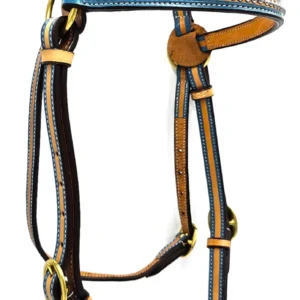 Toprail Natural Harness leather 3/4" Barcoo Bridle