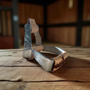 Toprail Aluminium Engraved Oxbows - Vegas Lights