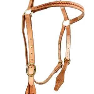 Toprail "OREGON" USA Stitched Browband Headstall