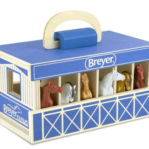 Breyer Stablemates Farms Wooden Carry Case
