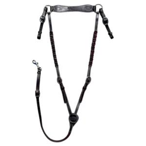 Toprail Equine WYOMING Fishplait Breastplate