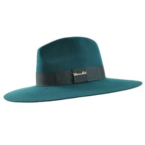 Thomas Cook Augusta Wool Felt Hat - Teal