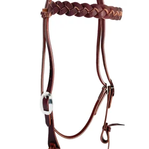 Toprail Equine WYOMING SECRET PLAIT" Headstall