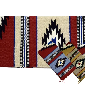 Ezy Ride Wool Diamond Weave Blanket 32" x 64" Assorted Colour